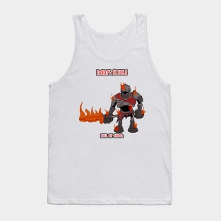 SOULS OF CINDER IN CUPHEAD STYLE! Tank Top